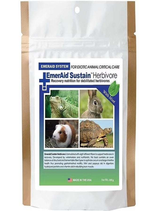 EmerAid Sustain Herbivore Recovery Nutrition | Debilitated Herbivores | Easily Absorbable and Highly Digestible - 100 gm - Image 1